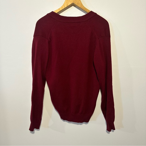 Vintage Oxford Lambswool Cardigan - Pure New Wool - Size 40 - Picture 4 of 7